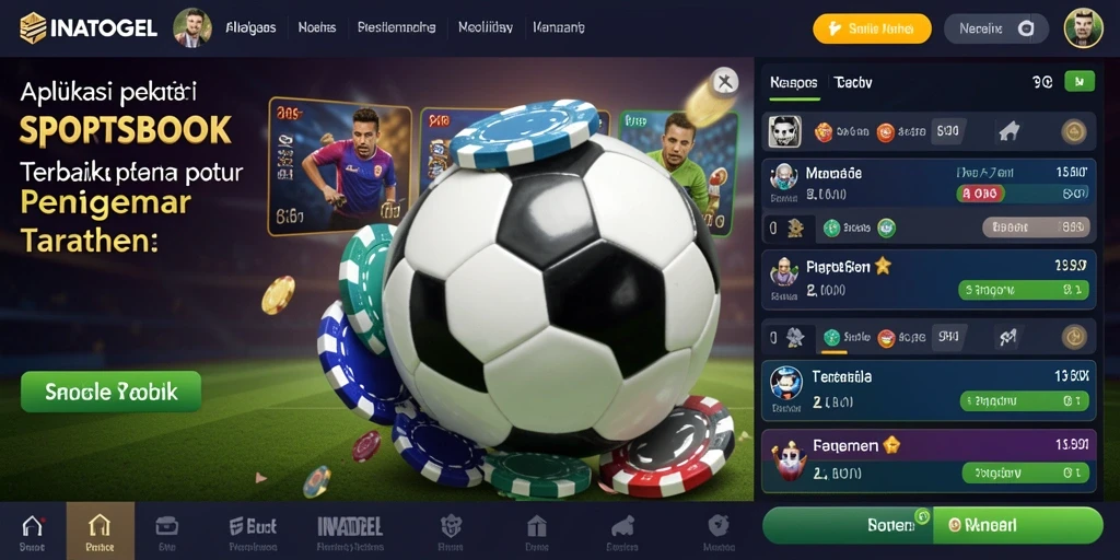 Tampilan screenshot game INATOGEL dengan fitur taruhan langsung.