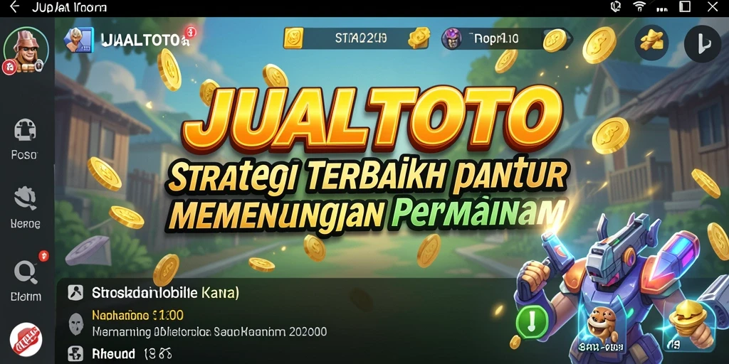 Tangkapan layar utama <strong>JUALTOTO</strong> yang menunjukkan gameplay strategi intens.