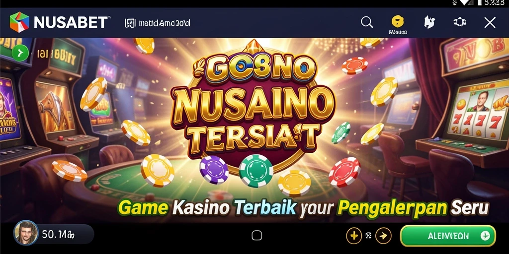 Gameplay seru NUSABET dengan grafis menawan dan fitur menarik.