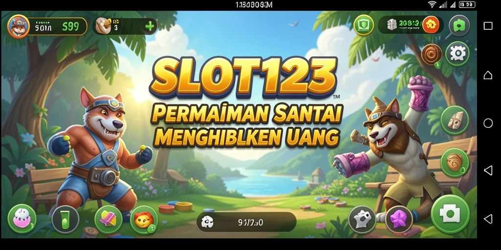Tampilan menarik SLOT123 dengan gameplay santai dan mengasyikkan.