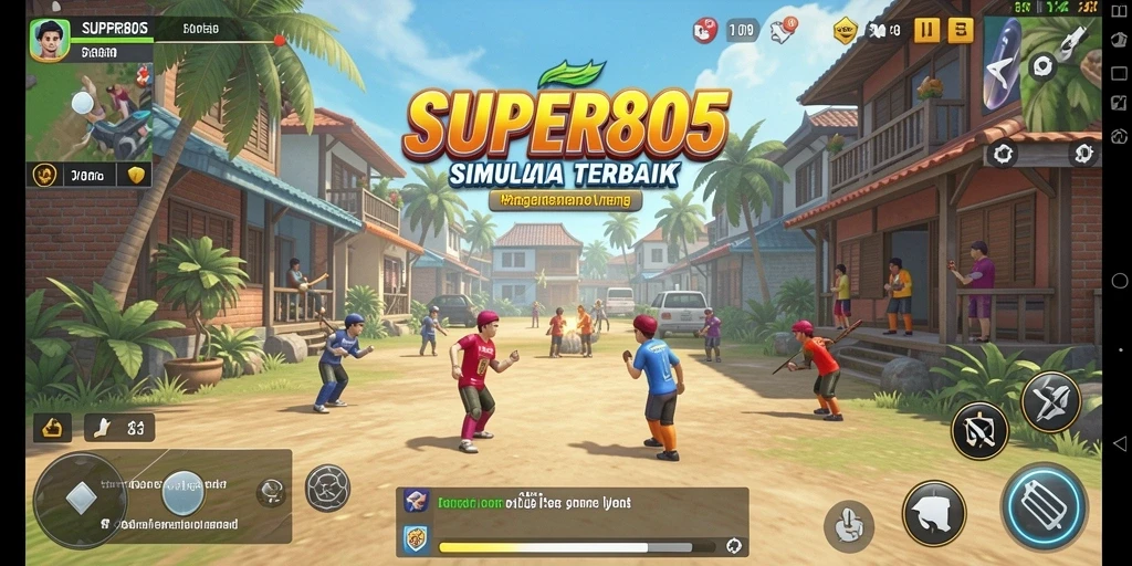Gameplay menarik dari SUPER805 dalam dunia simulasi.