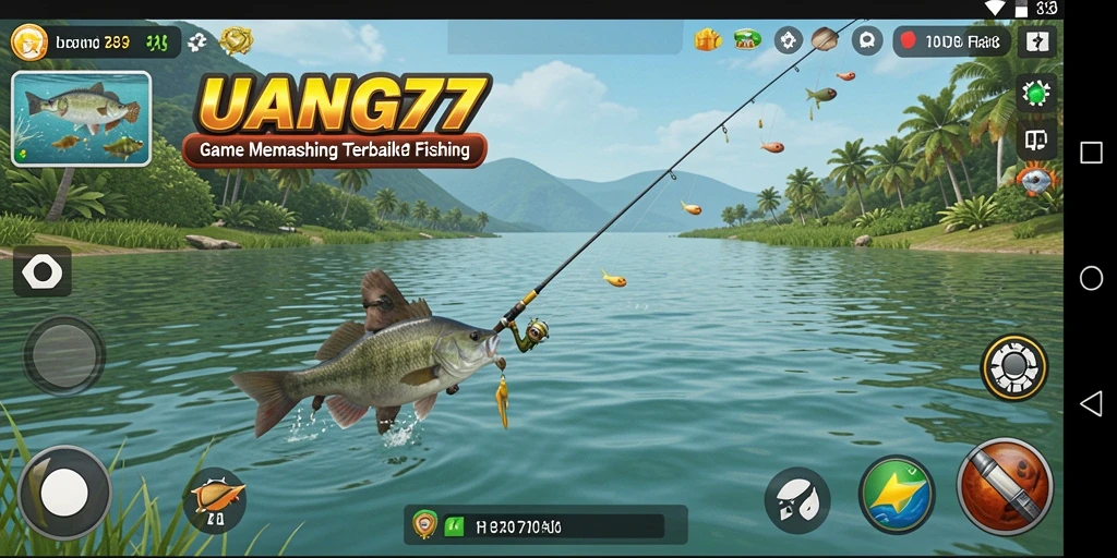 Gameplay UANG77 dengan pengalaman memancing yang seru dan realistis.